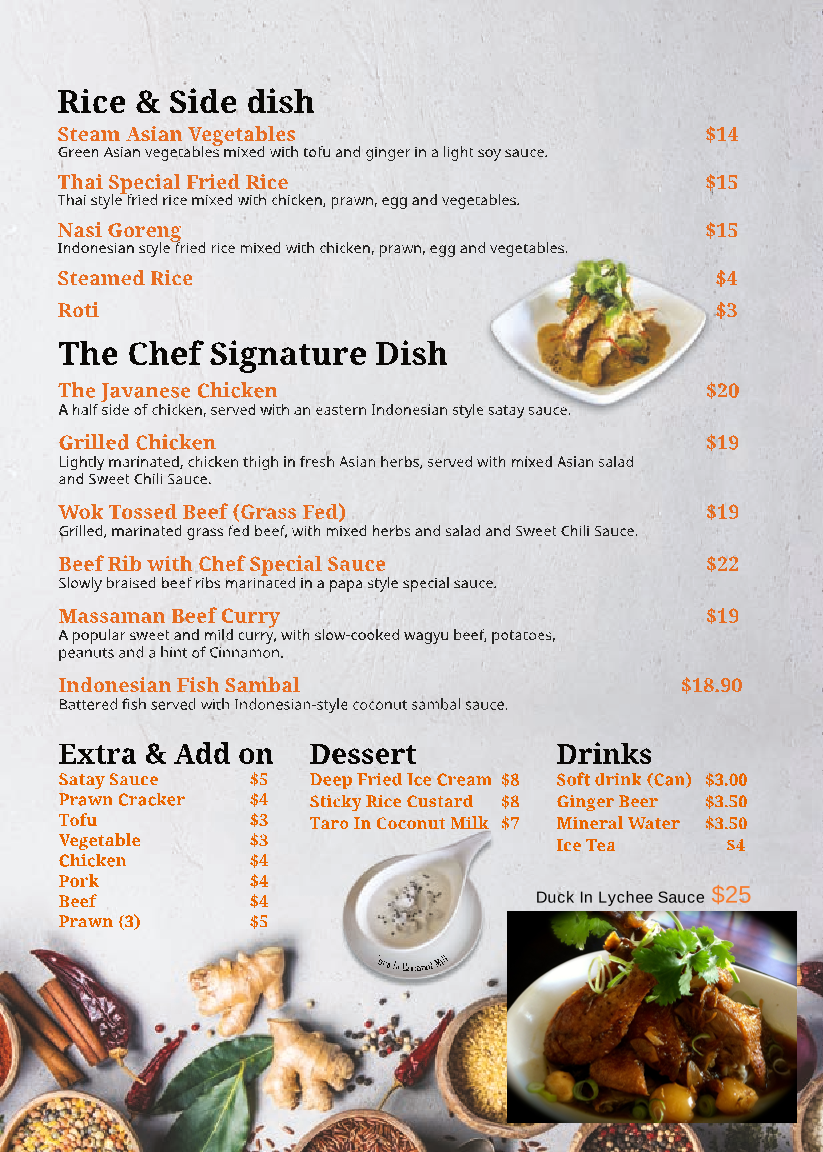 Menu photo 1
