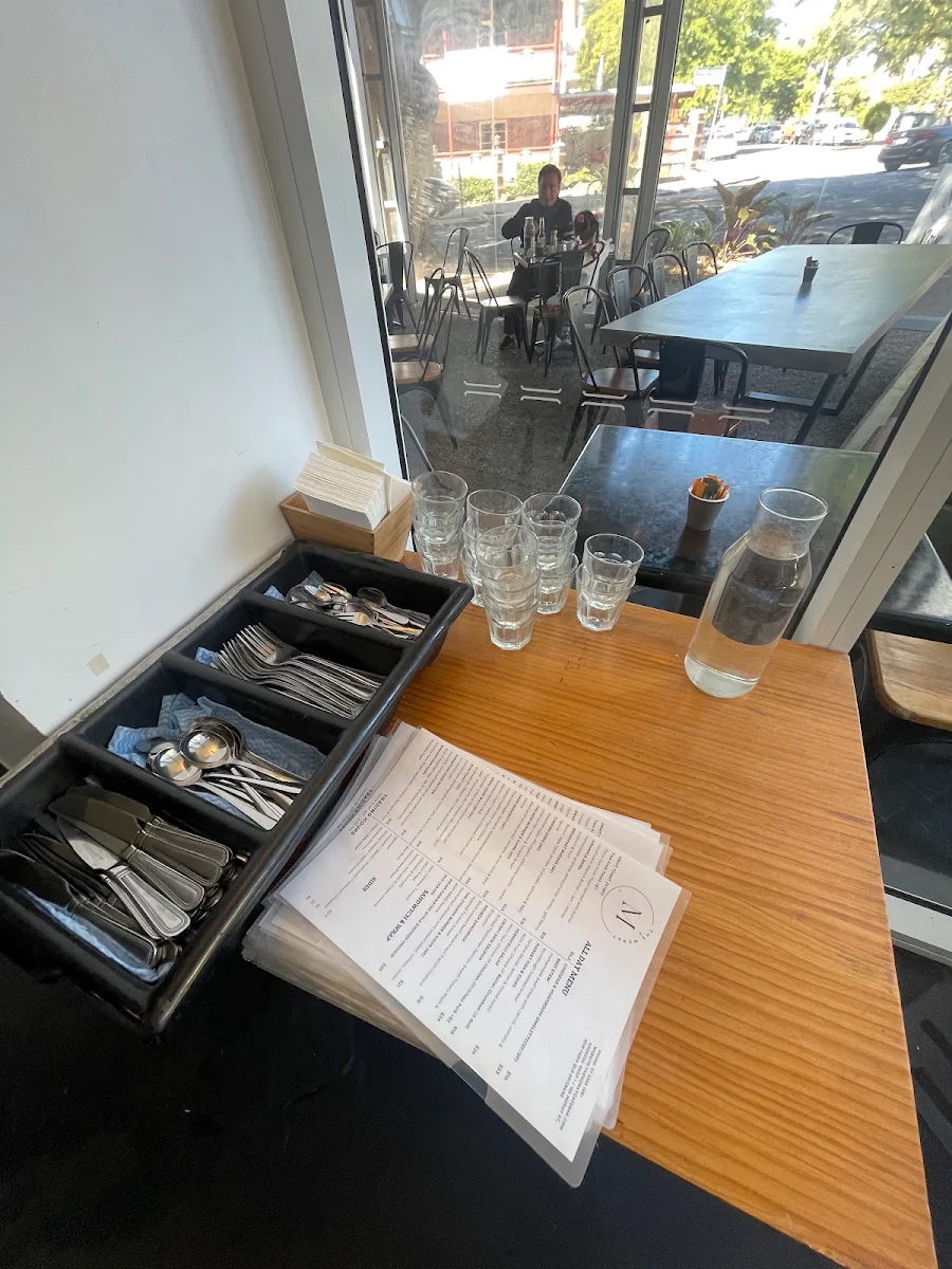 Menu, The Moray Cafe