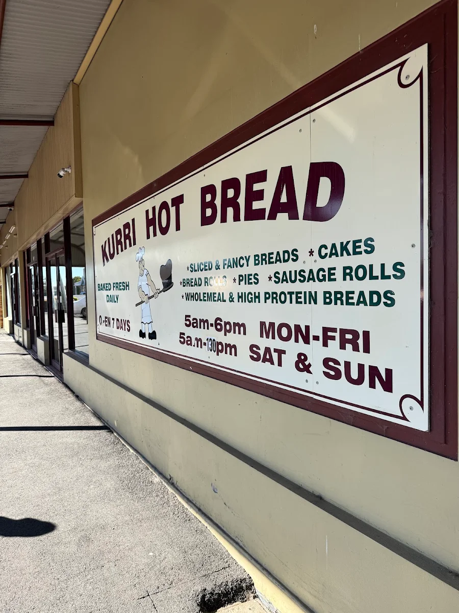 Menu, Kurri Hot Bread