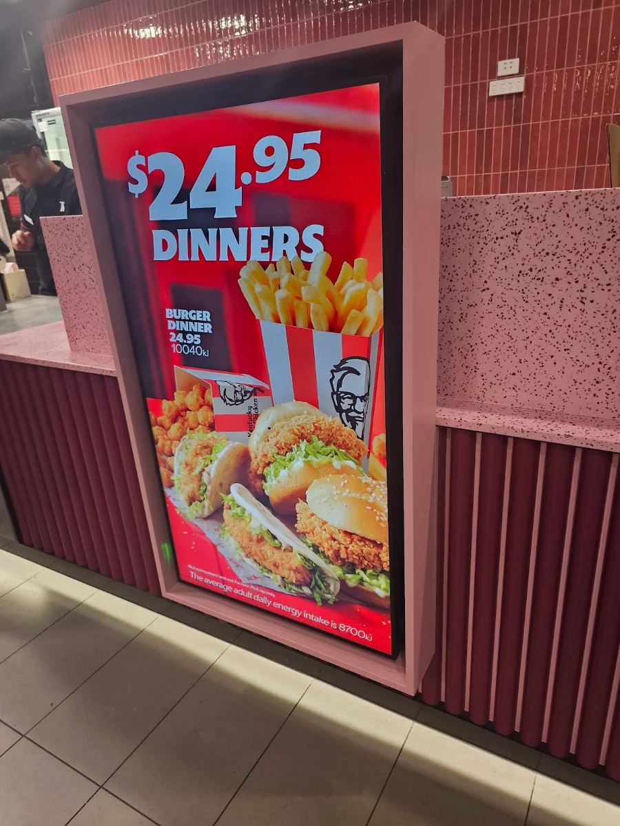 Menu, KFC Roxburgh Park