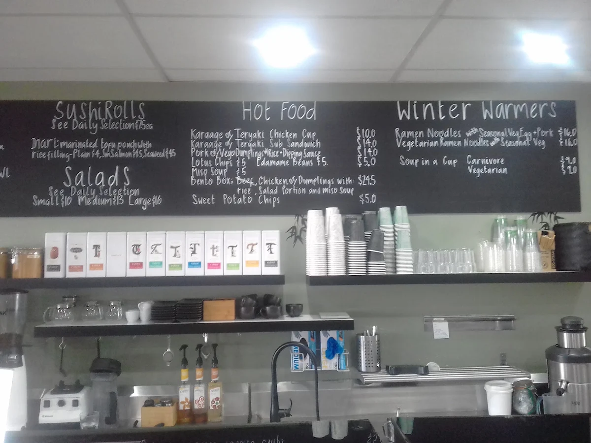 Menu, Bamboo -Sushi | Coffee | Juice | Hot Food
