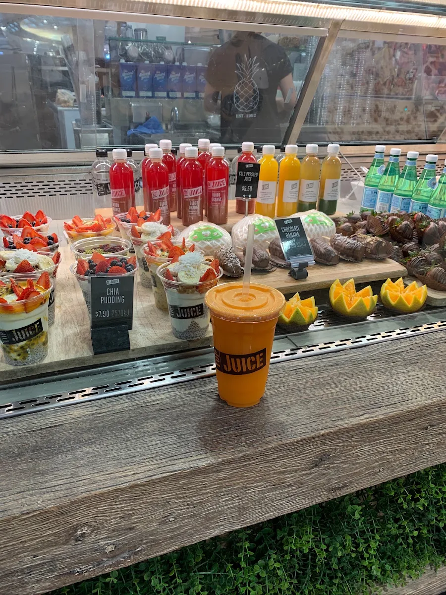 Menu, Top Juice Sydney Central Plaza (Food Court under Myer)