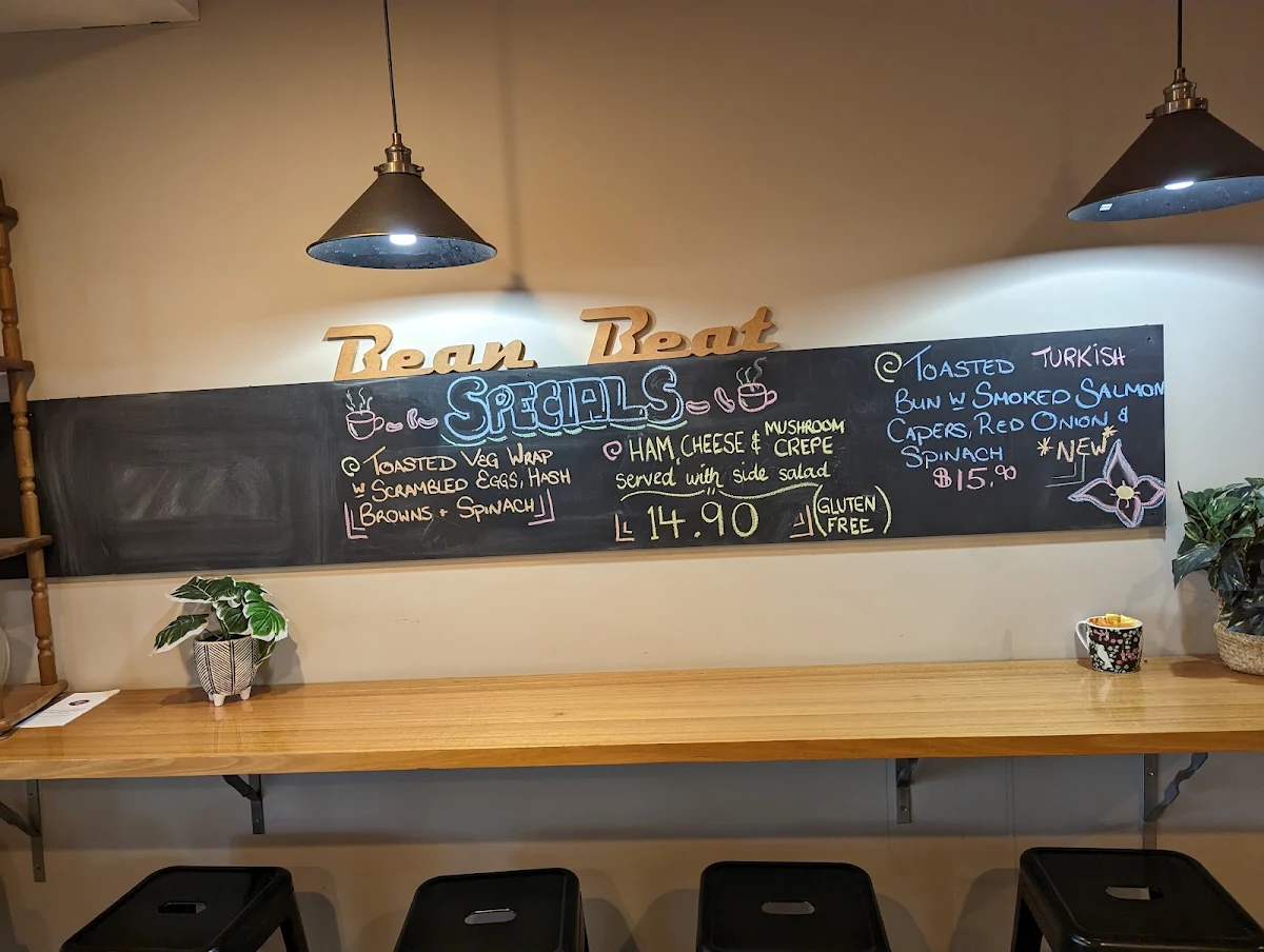 Menu, Cake Bake Brew