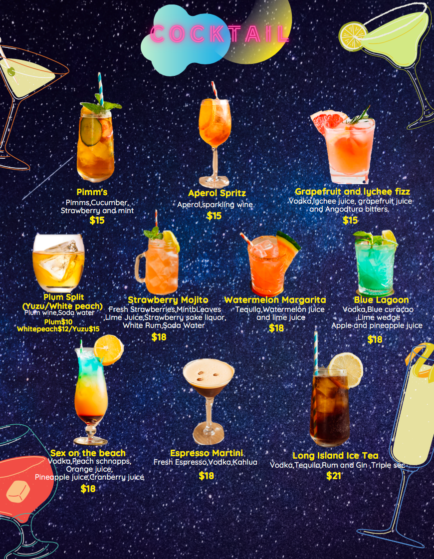Menu, Happycrab Seafood Restaurant