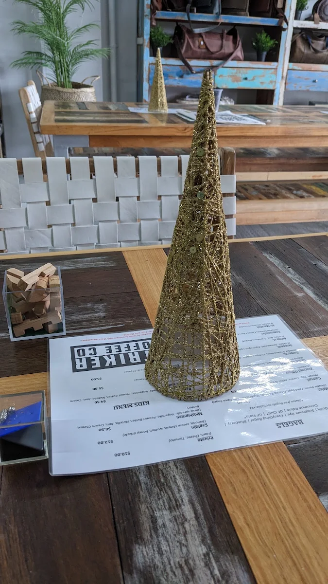 Menu, Striker Coffee Co