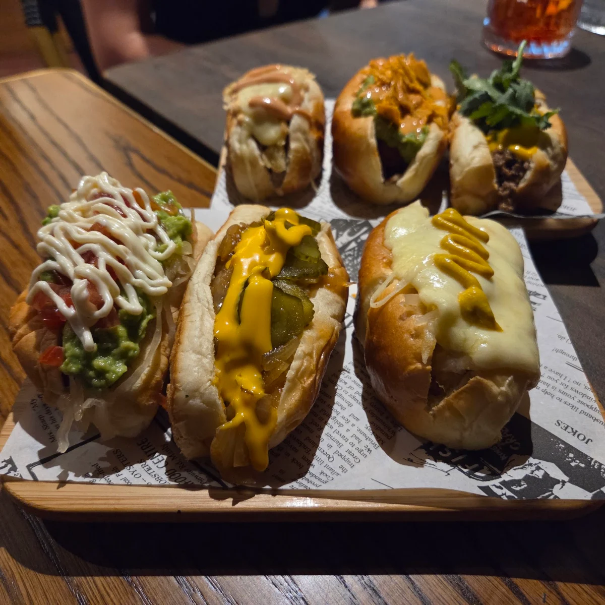 Food & drink, The hot dogs bar