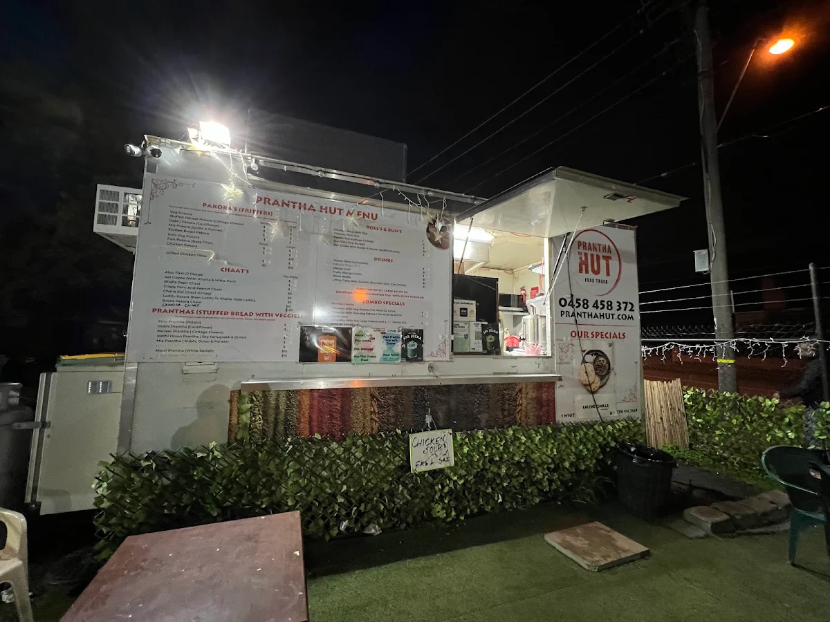Menu, Prantha Hut