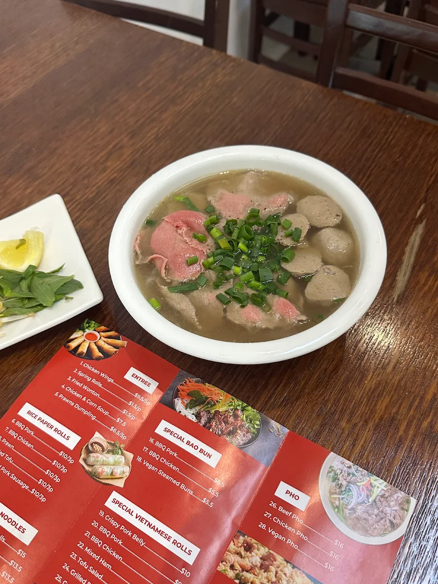 Menu, Tan Mai Kitchen