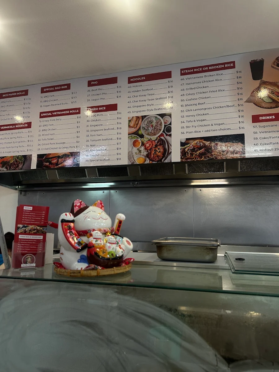 Menu, Tan Mai Kitchen