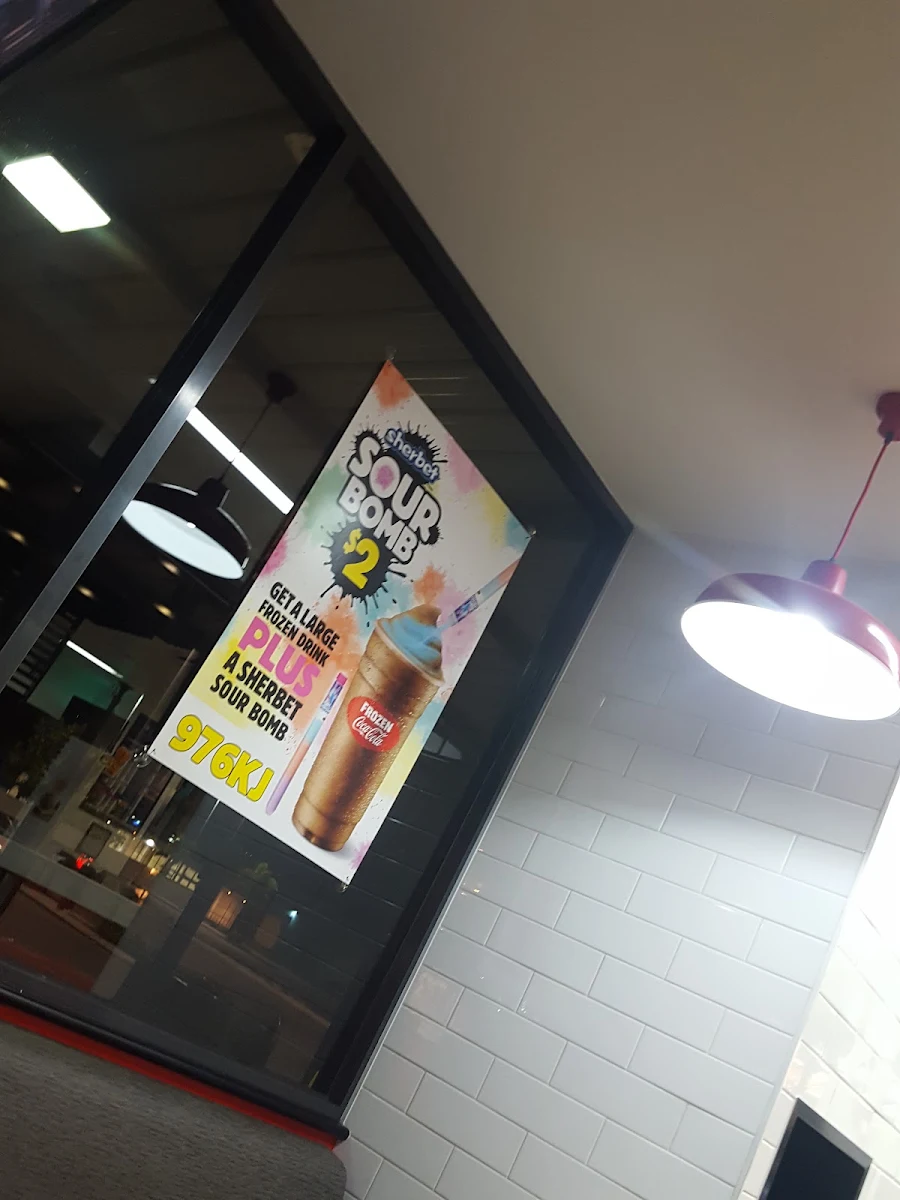 Menu, Hungry Jack's Burgers Upper Coomera
