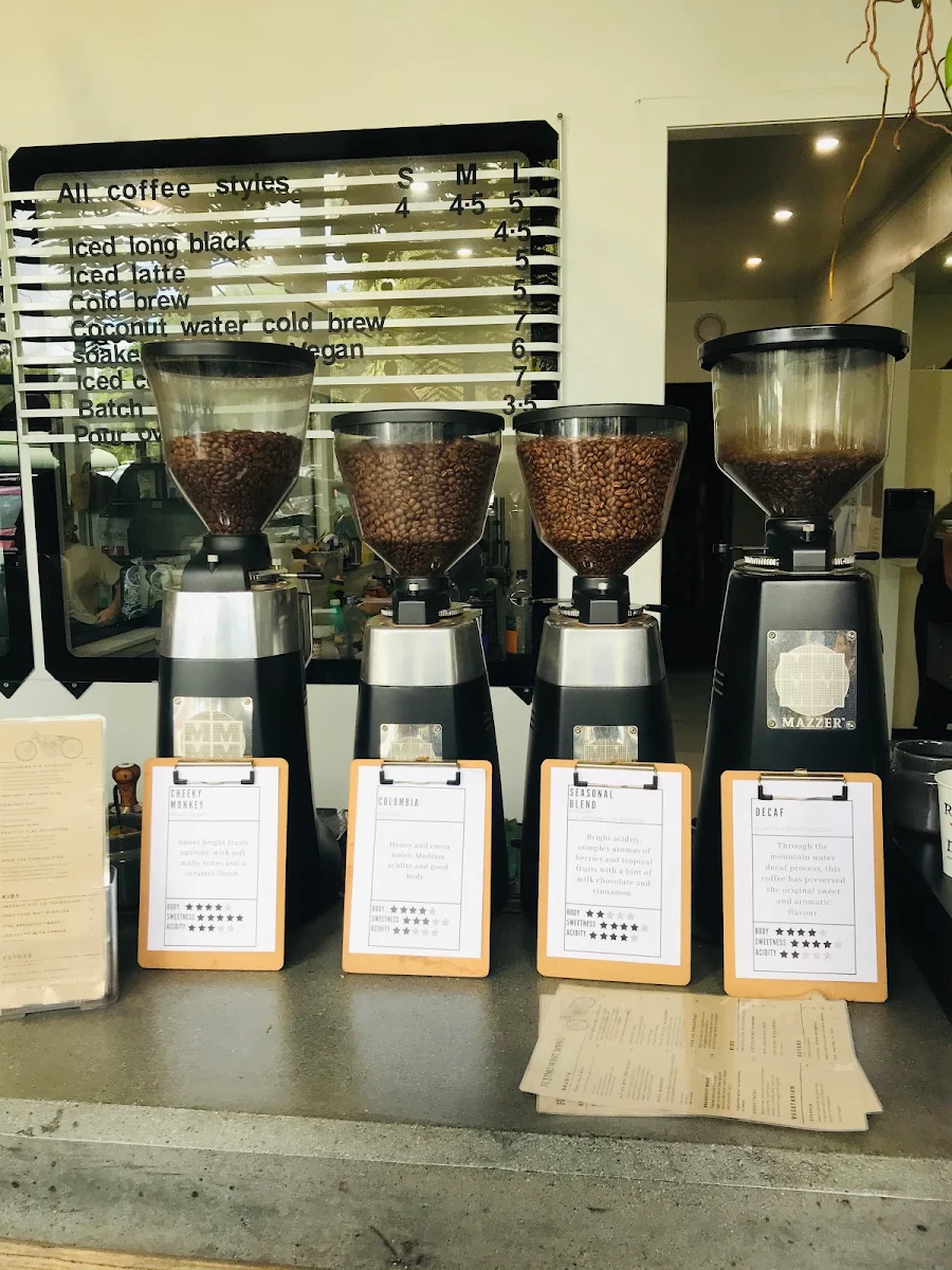 Menu, Fellowship Drive Cafe - Flying West Coffee.