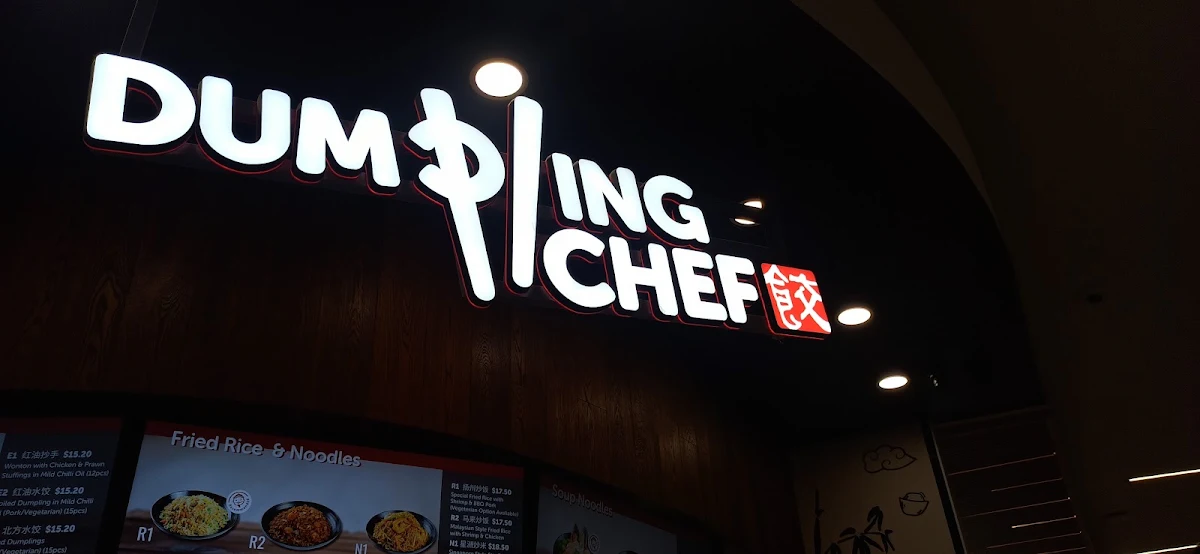 Menu, Dumpling Chef Sunshine Marketplace