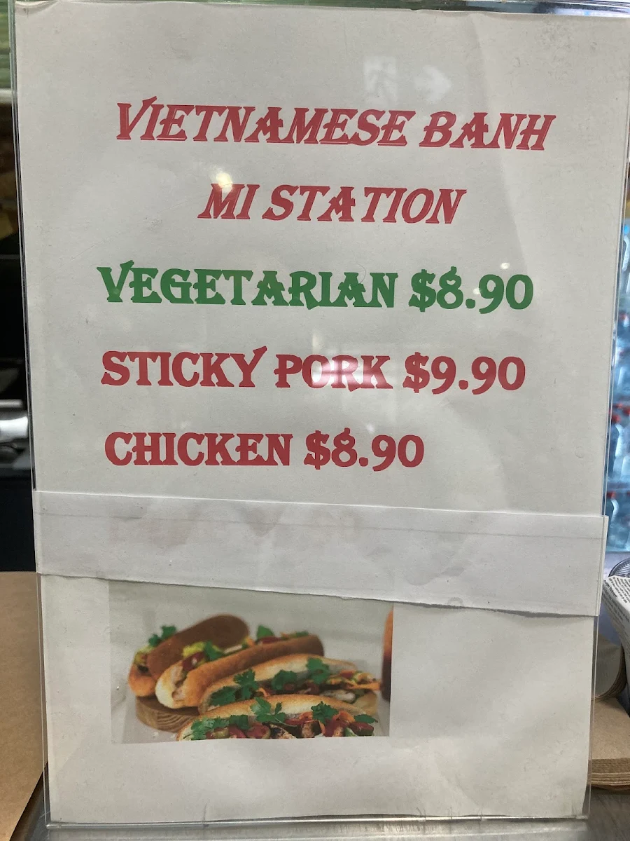 Menu, Zouki Westmead