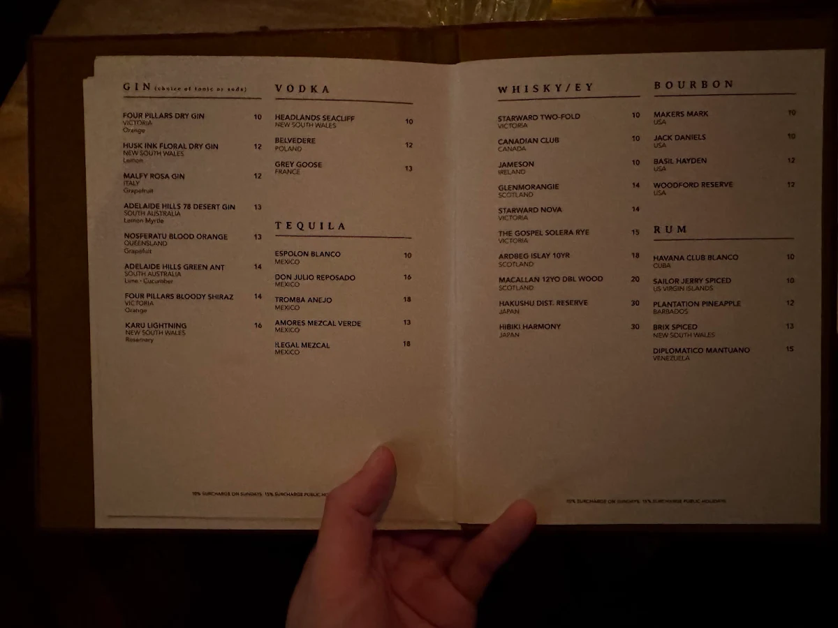 Menu, Kneading Ruby
