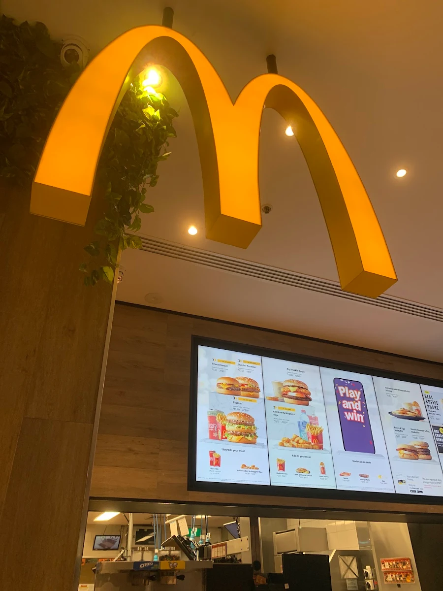 Menu, McDonald's Eastgardens