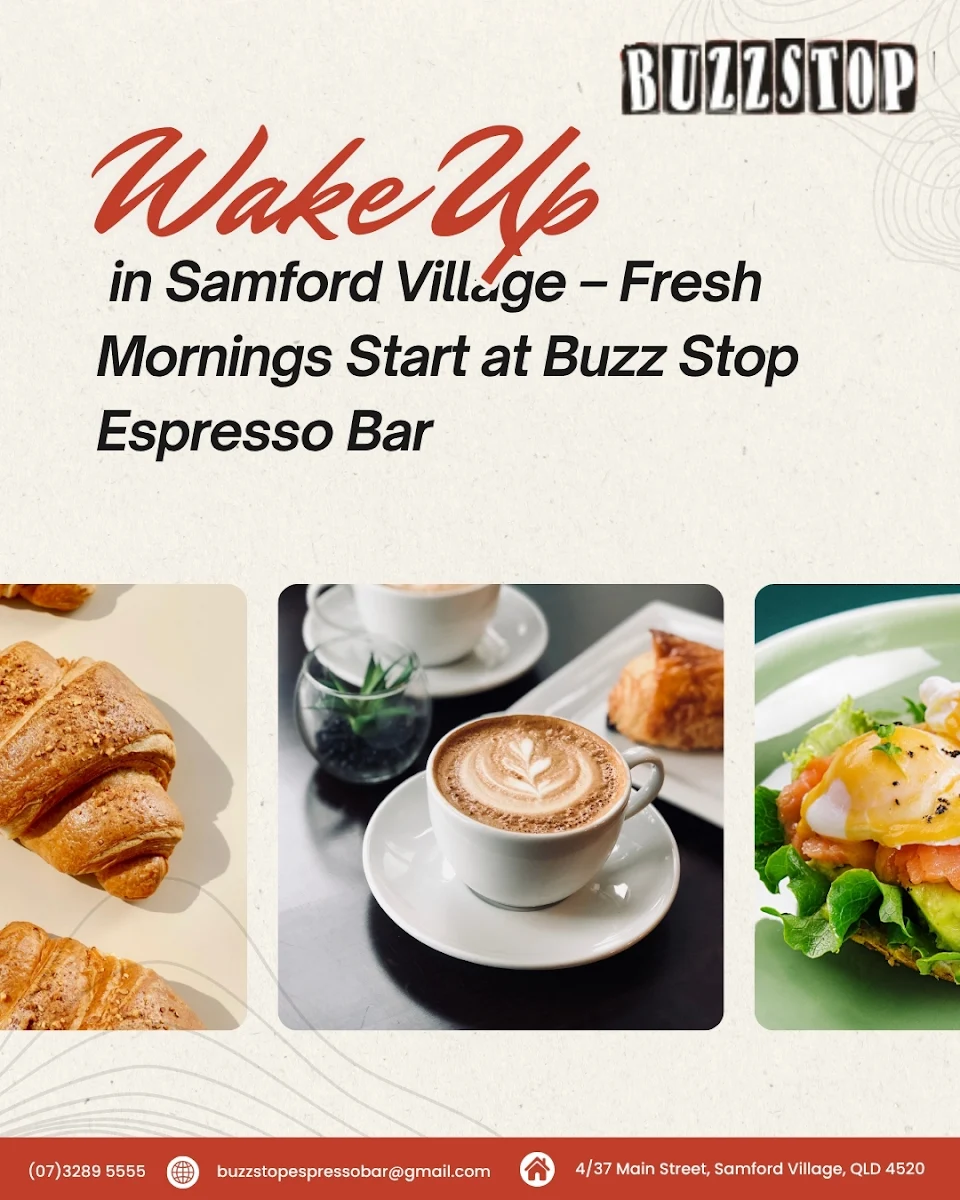Menu, Buzz Stop Espresso Bar