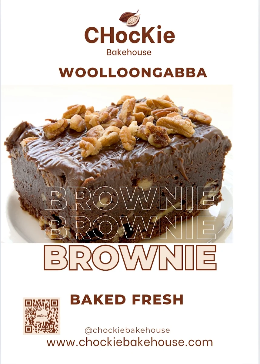 Menu, Chockie Bakehouse