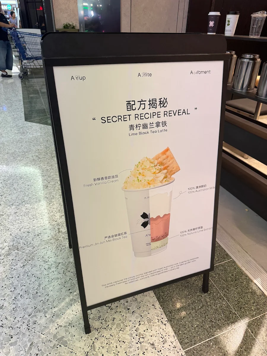 Menu, A3（Sunnybank）
