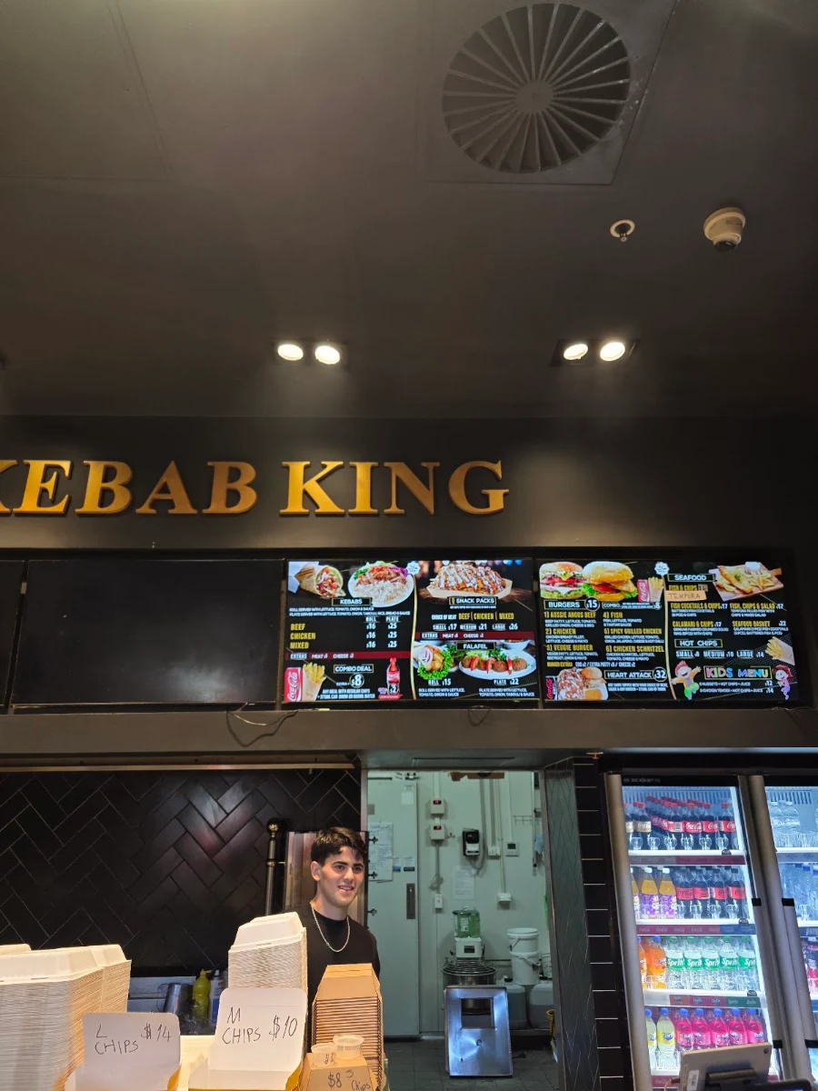 Menu, Kebab King