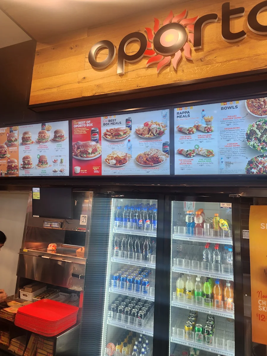 Menu, Oporto Fountain Gate