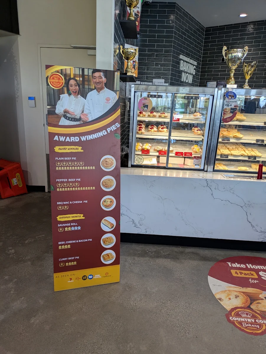 Menu, Country Cob Bakery