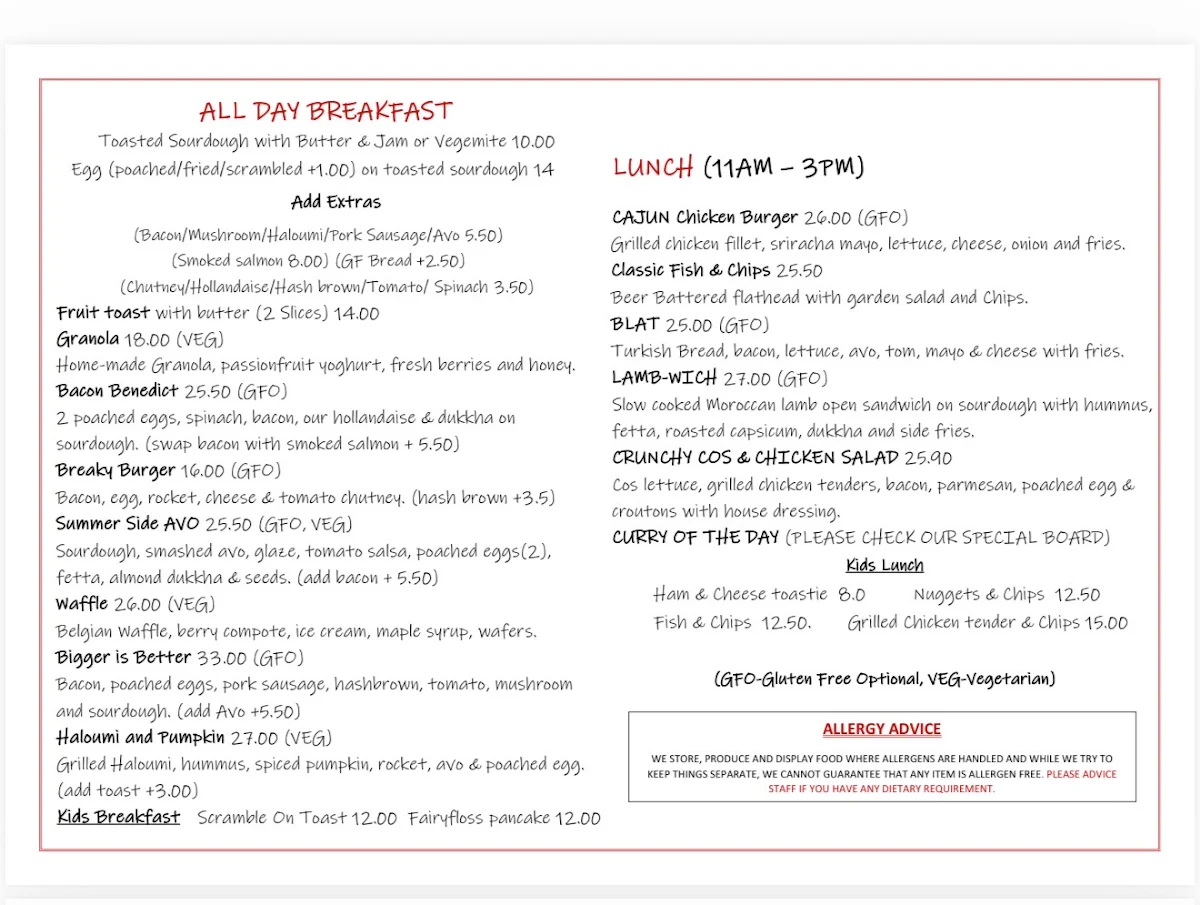 Menu photo 1