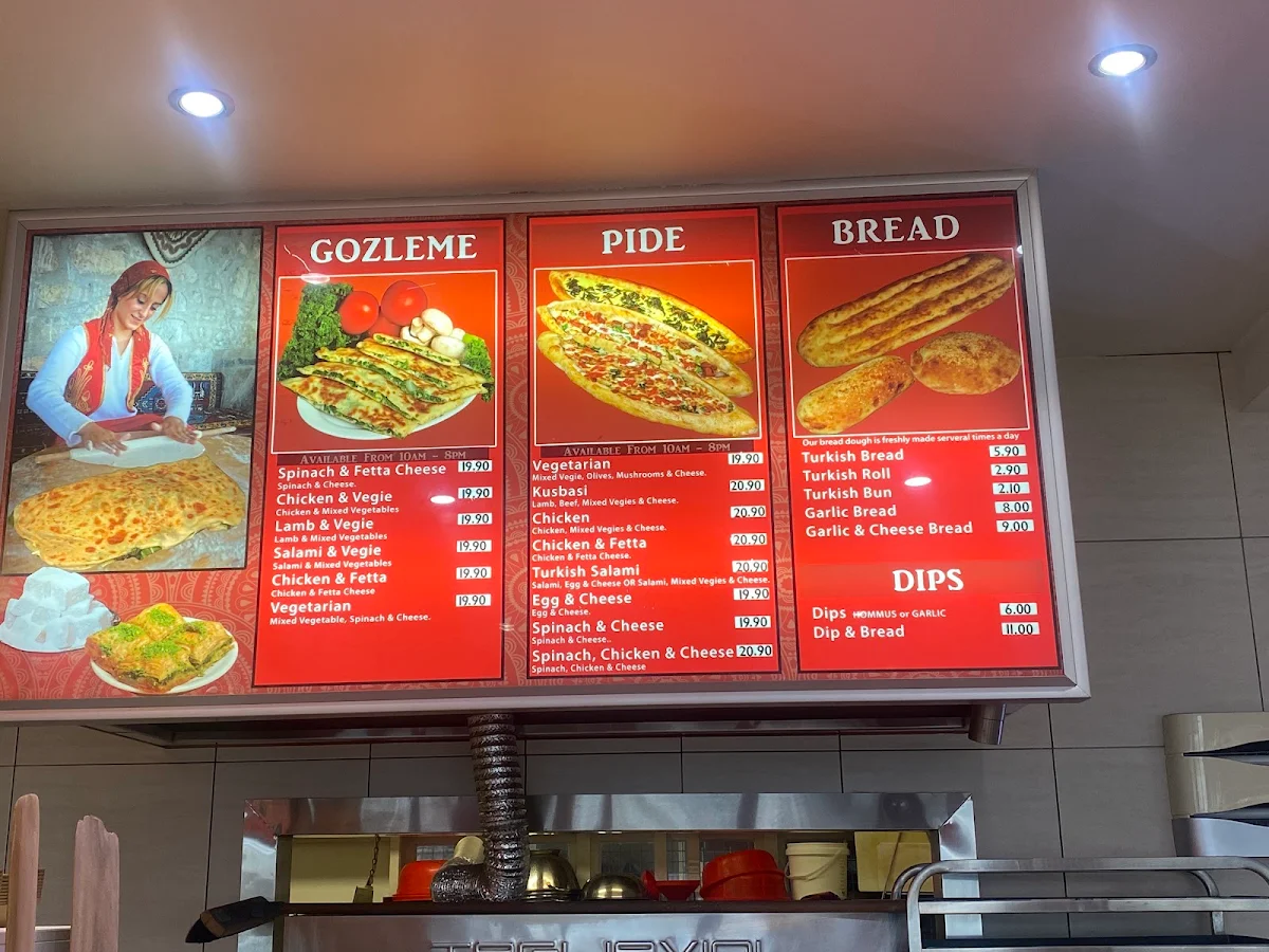 Menu, Istanbul Kebabs & Turkish Bakery (Halal Food)