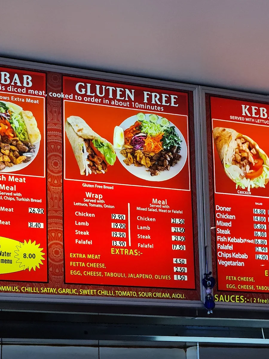 Menu, Istanbul Kebabs & Turkish Bakery (Halal Food)