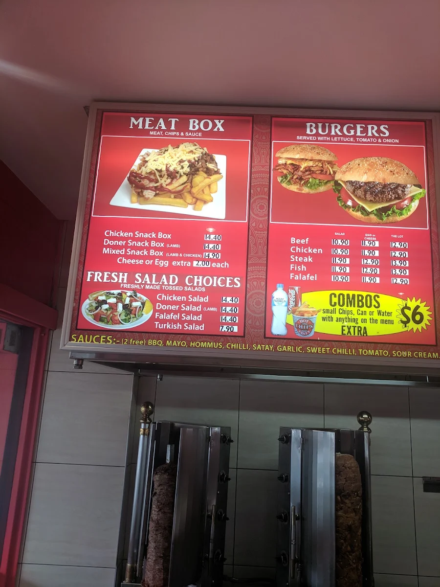 Menu, Istanbul Kebabs & Turkish Bakery (Halal Food)