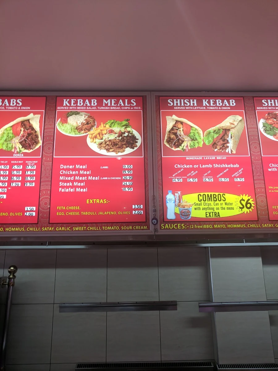 Menu, Istanbul Kebabs & Turkish Bakery (Halal Food)