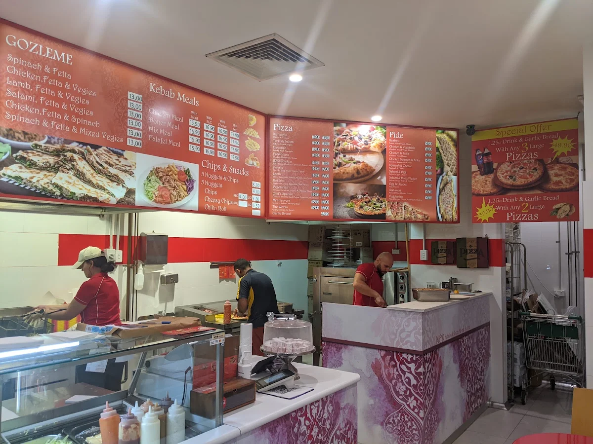 Menu, Byford Master Kebab
