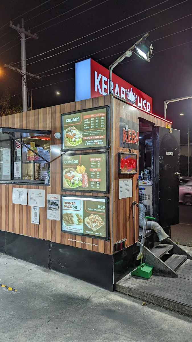 Menu, Kebab Kingz Australia