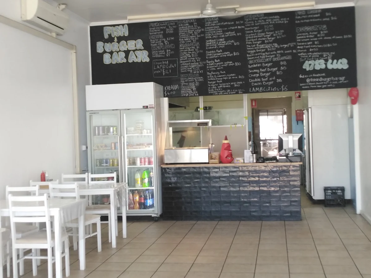 Menu, Fish and Burger Bar Ayr