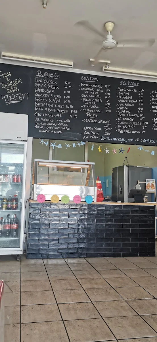 Menu, Fish and Burger Bar Ayr