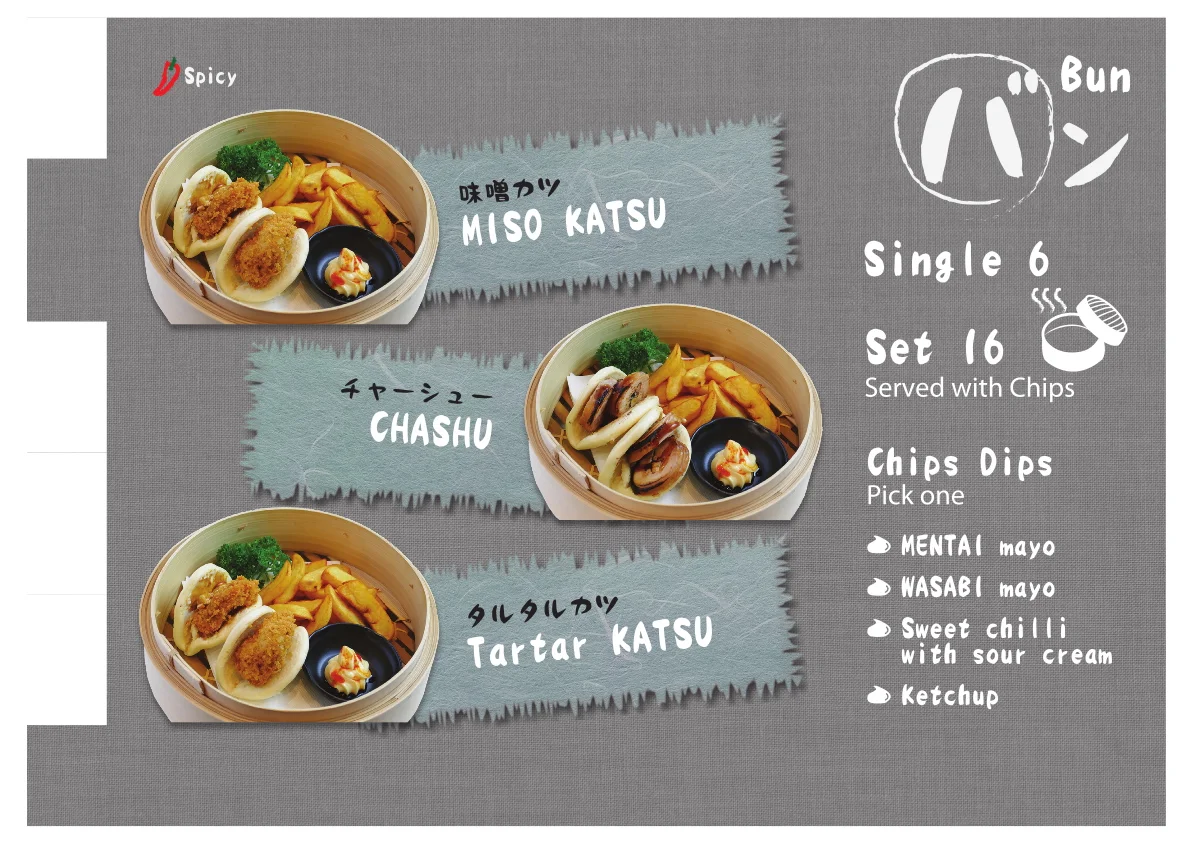 Menu, Ramen Toriichi Neutral Bay