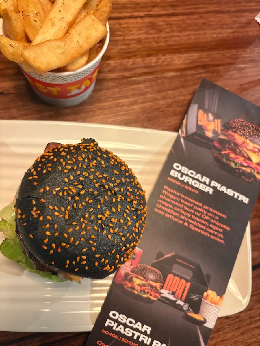 Menu, Grill'd Burgers - Croydon