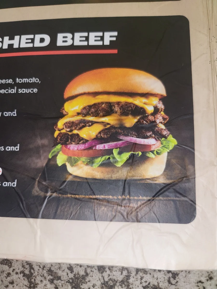 Menu, Burger Urge (Mackay)