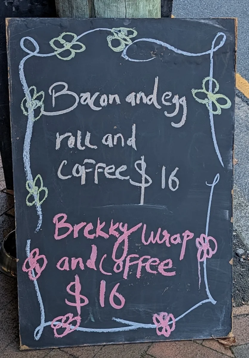 Menu, San Antonio Sourdough Bakery Cafe