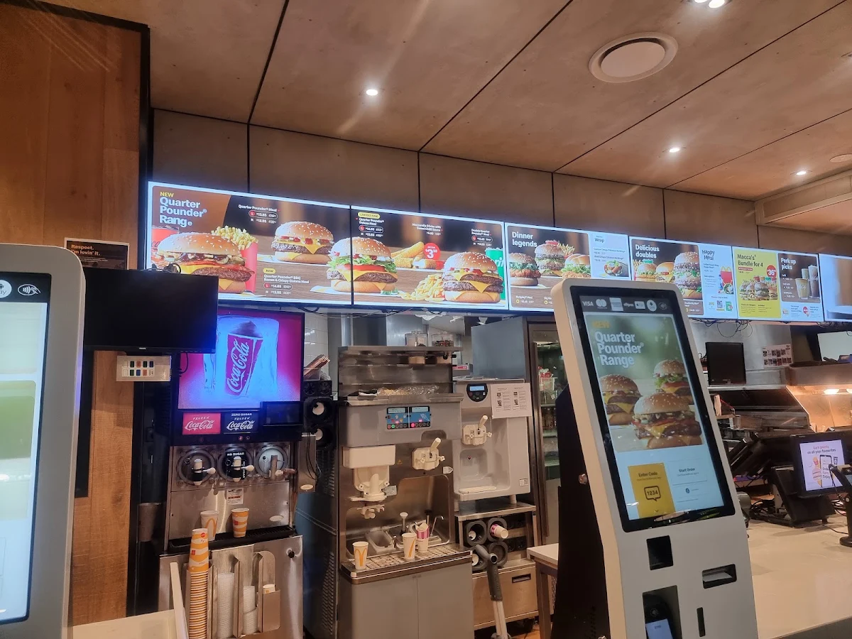 Menu, McDonald's Belconnen Food Court