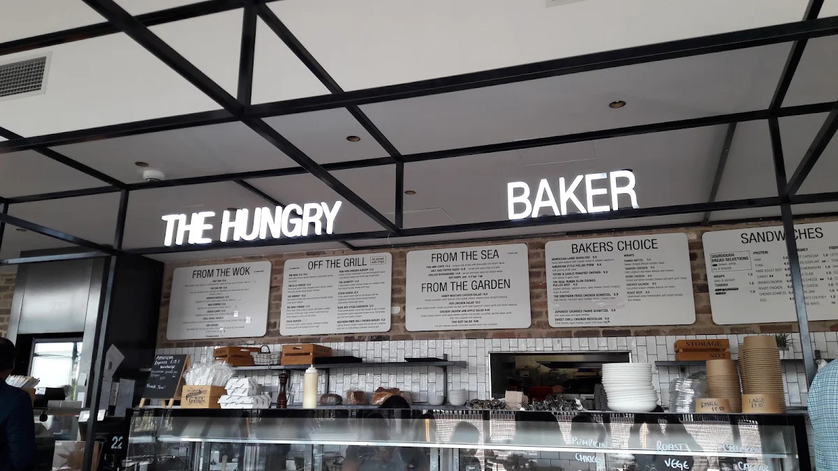 Menu, Hungry Baker & Co