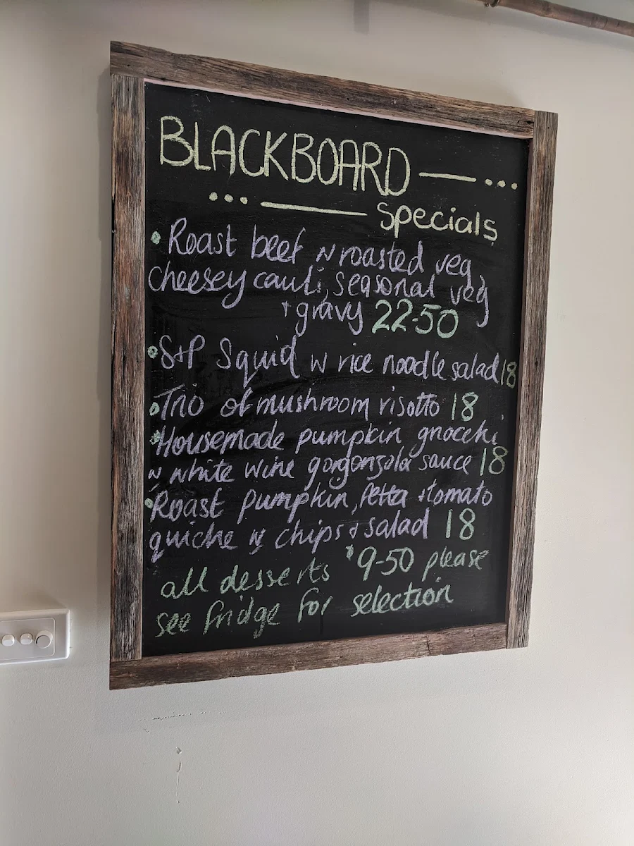 Menu, Happy Valley Hotel Ovens