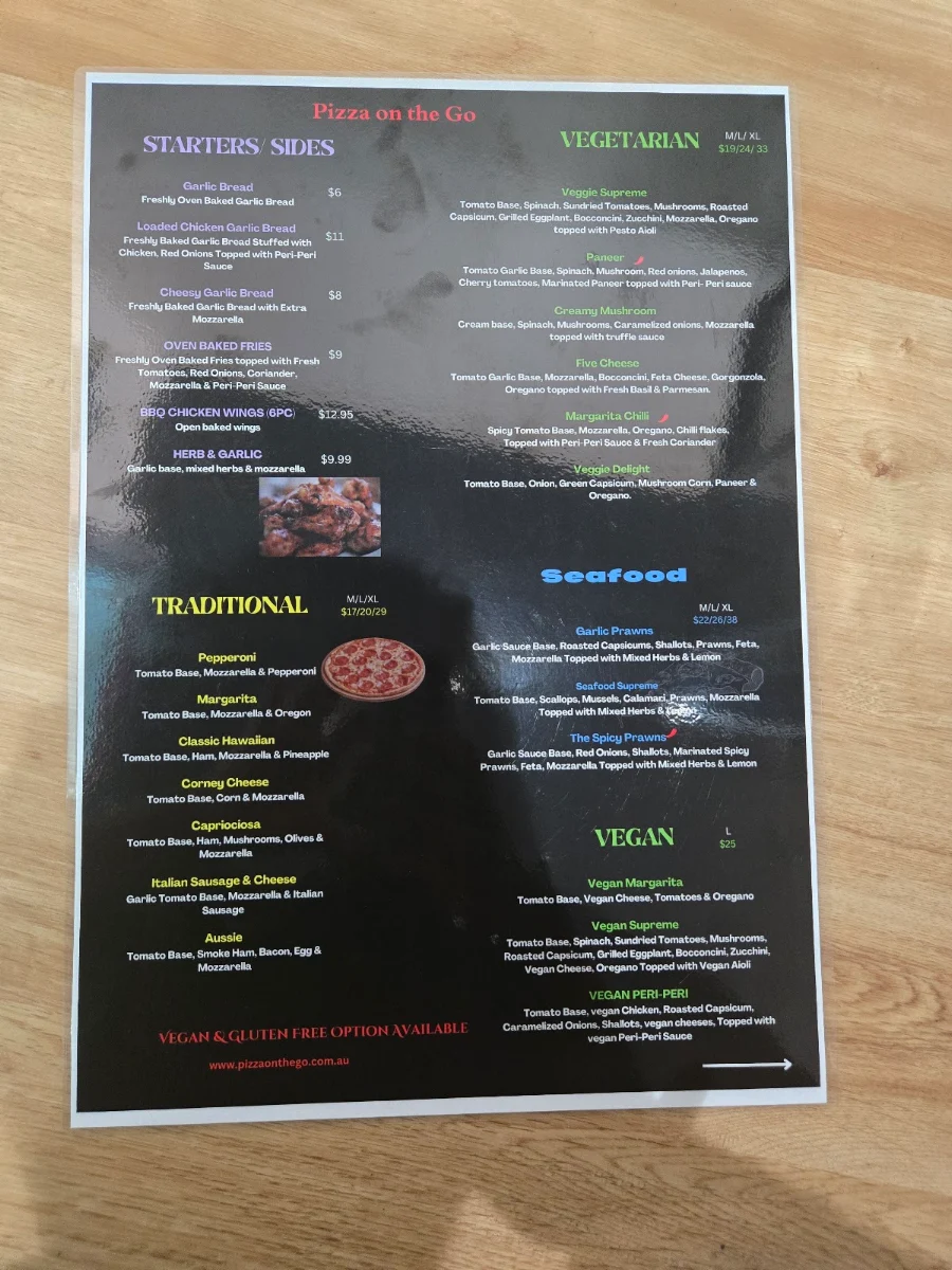 Menu photo 1