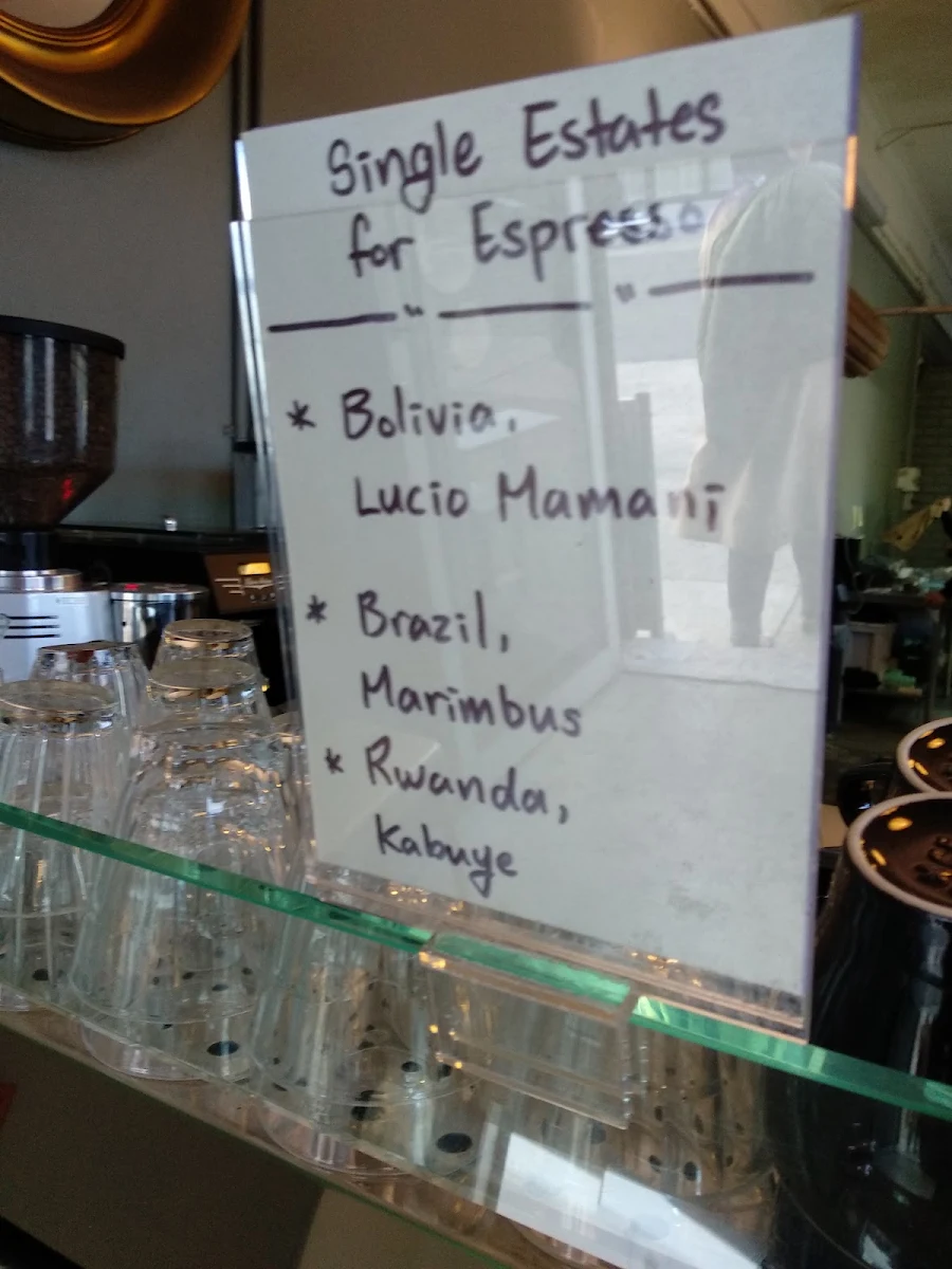 Menu, Coffee Alchemy
