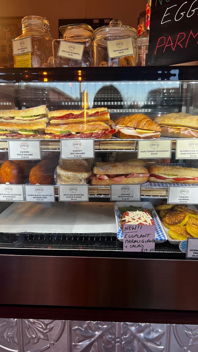 Menu, Deloraine Espresso