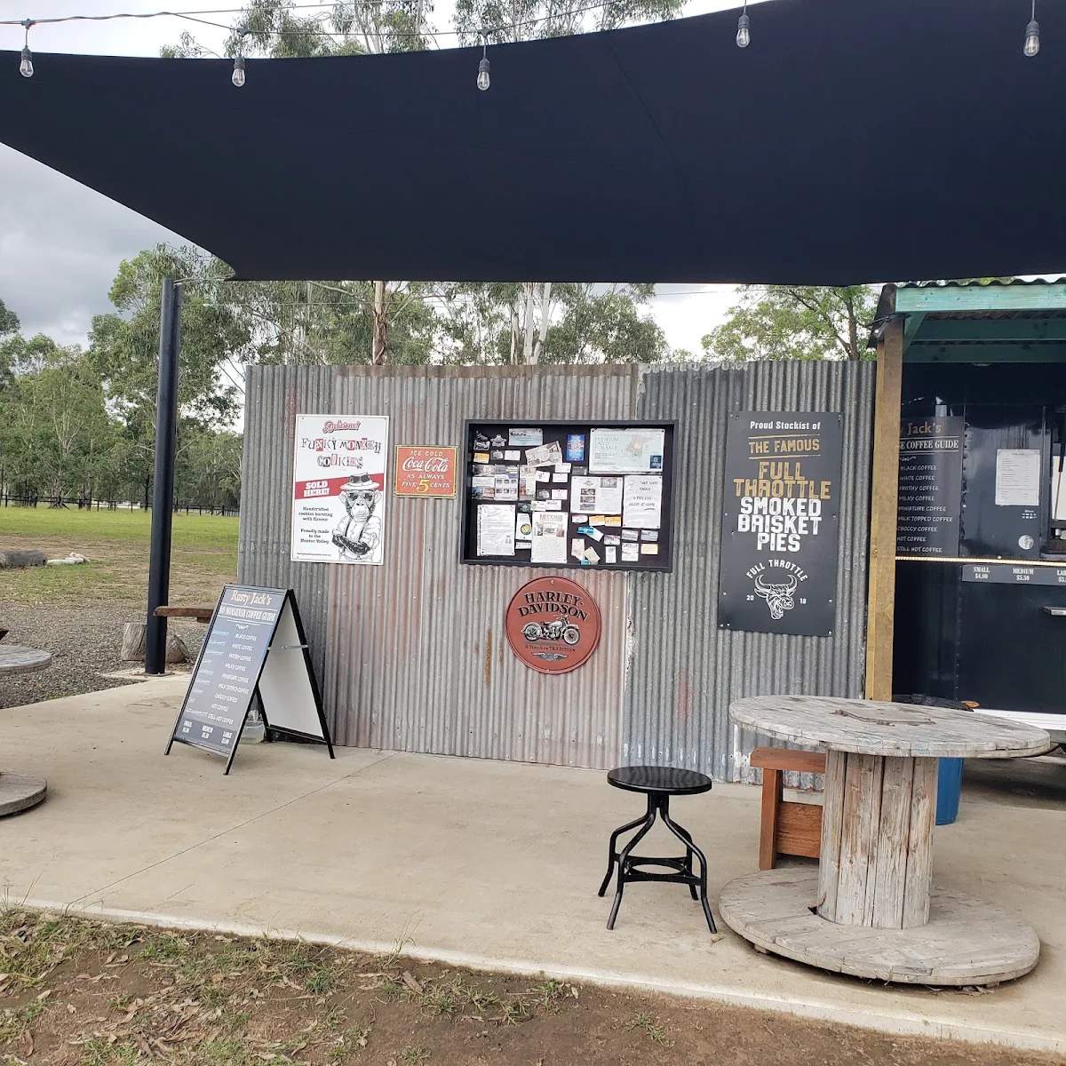 Menu, Rusty old Jacks