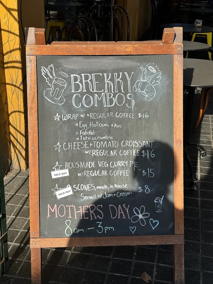 Menu, Goode Manors