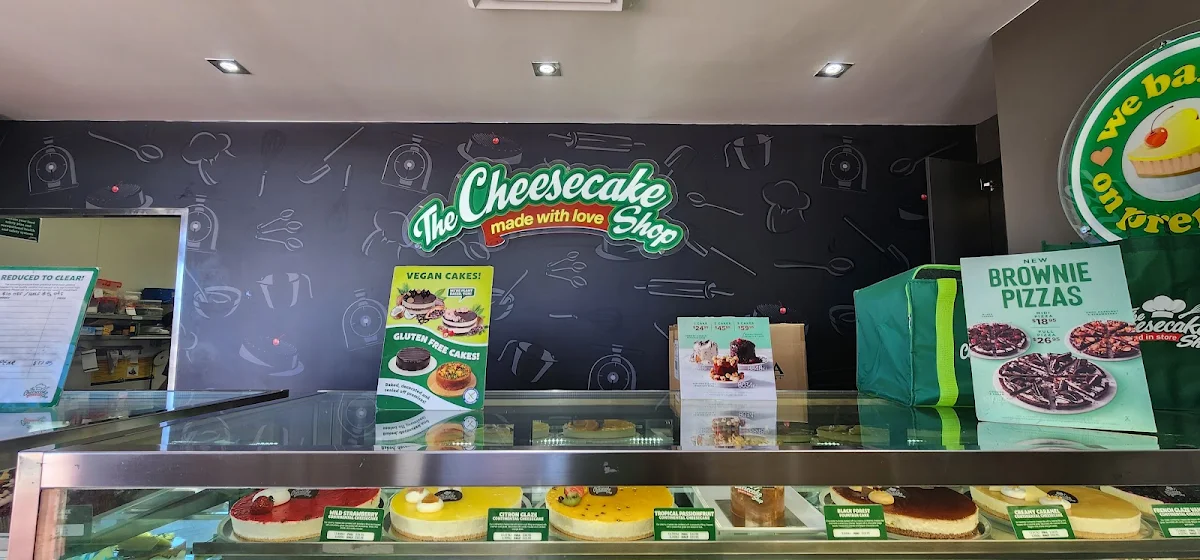 Menu, The Cheesecake Shop Canning Vale