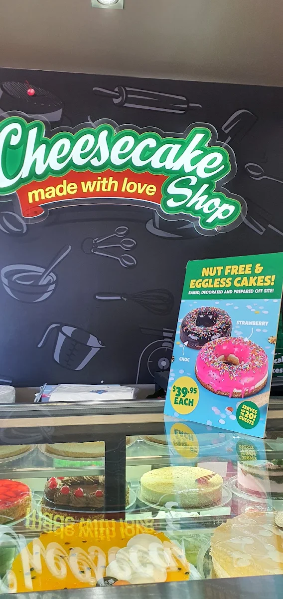 Menu, The Cheesecake Shop Canning Vale