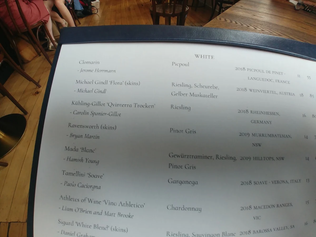Menu, Maeve