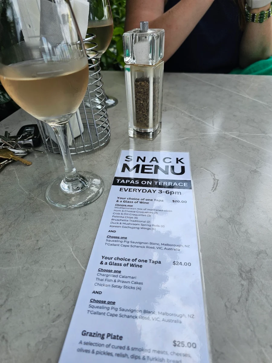 Menu, The Old England Hotel
